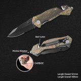 Survival Knife with Carbide Window Breaker (#31020-CAMO-CBD)