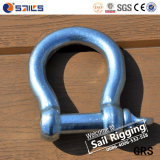 High Strength Electro Galvanized European Type Large Bow Shackle