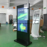55 Inch Mall Building LED Backlit LCD Display Self-Standing