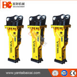 Ec55 PC45 Excavator Silent Mounted Hydraulic Rock Hammer with Ce