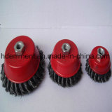 Crimped Brass Wire Bowl Wire Brush /Cup Wire Brush