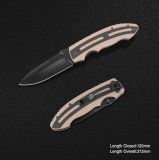 Folding Knife with G10 Handle (#3945)