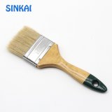 Wholesale Wooden Handle Bristle Synthetic Fiber Paint Brush