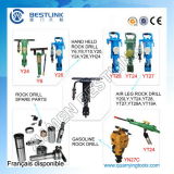Y20 Y24 Hand Hold Portable Vertical Pneumtatic Rock Drill