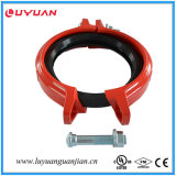 UL Listed, FM Approval Ductile Iron Grooved Rigid Clamps 5'-141.3