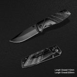 Folding Knife with Anodized Aluminum Handle (#3818)