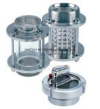 Sanitary Sight Glass Stainless Steel Welded Clamped 3A SMS ISO