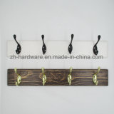 High-Grade Beautiful Clothes Hook Wooden & Metal Board Hook (ZH-7007)