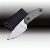 Small Hunting Knife G10 Handle with Kydex Sheath