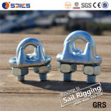 Electro- Galv Italian Type Drop Forged Wire Rope Clamps