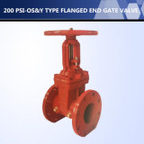 UL Listed OS&Y Type Cast Steel Flanged Industrial Gate Valve