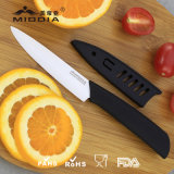 Zirconium Oxide Ceramic Dinner Knife/Cutlery Knife/Fruit Knife in 4 Inch