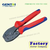 Ratchet Crimping Pliers for Non-Insulated Tabs and Receptacles