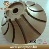 Sunny Vacuum Brazed Diamond Profile Wheel Full Bull Nose Shape