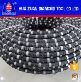 Rubber Coated Diamond Cutting Wire Saw for Stone Quarrying