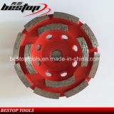 Double Row Grinding Cup Wheel for Concrete