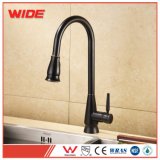 Factory Price Pull-Down Orb Sprayer Kitchen Sink Faucets Antique Brass Kitchen Tap From Wide
