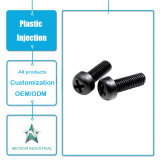 Customized Plastic Injection Moulding Products Industrial Machine Parts Plastic Fastener Screw Nuts