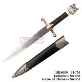 Longclaw Sword European Knight Dagger Historical Dagger 31cm HK8699