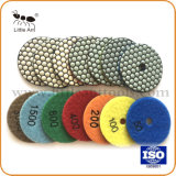 3'' Factory Direct Sell Flexible Dry Diamond Polishing Pad for Concrete