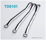 Td6101 Chrome Vanadium American Type Spanner Double Ring Offset Wrench