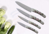 Ceramic Knife Set with Pattern (SE-5421)