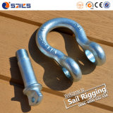 Steel Galv Us Type Rigging Forged Bow Shackle