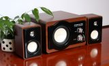 High-End 2.1 Channel All Wooden Speaker for Home Theater