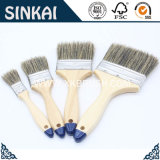 All Size Double Thick Wooden Handle Paint Brushes