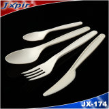 100% Compostable Biodegradable Flatware Spoon, Fork and Knife