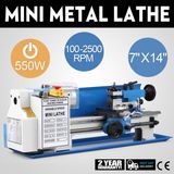 Mini High-Precision DIY Shop Benchtop Variable Speed Milling Machine Digital Display Metal Lathe