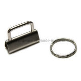Metal 32mm Key Fob Hardware with Split Ring
