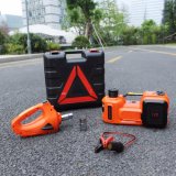 4 Functions Orange Color Electric Lifting Jack with Impact Wrench for Sedan Lift