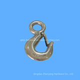 Stainless Steel Fixed Eye Snap Hook with Latch