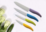 4PCS Ceramic Knife Set with ABS+TPR Handle (W3456)