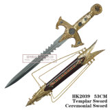 Knight Dagger The Crusades Home Decoration 53cm HK203