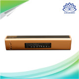 Black and Gold NFC Bluetooth Loudspeaker USB Outdoor Speaker