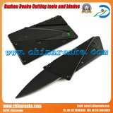 Black Credit Card Knife for Camping or Hiking