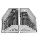 30PCS Cr-V Steel Wrench Allen Key Hex Key Set