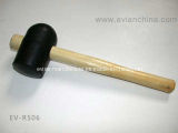 Rubber Hammer With Wooden Handle (EV-R506)