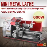 Metal Mini Turning Motorized Metalworking DIY Wood Machine Universal Lathe