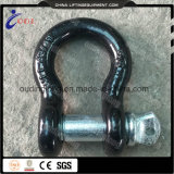 G209 Hot Dipped Galv. Us Type Drop Forged Bow Shackle