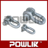 Hardware Hot-DIP Galvanized Steel U Type Shackle for Link Power Fitting