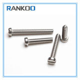 Slotted Cheese Head Machine Screw with Stainless Steel 304