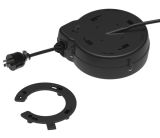 Automatic Cable Retraction Reels Power Cord Recoiler Wall Mounted Ring with Screw