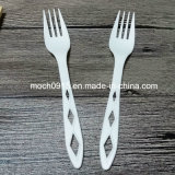 Disposable 6inch Cpla Plastic Cutlery Set Spoon Fork and Knife