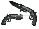 420 Stainless Steel Gun Knife (SE-333)