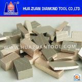 Long Lifetime Diamond Segments for Granite and Marble Cutting