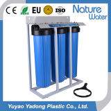 Traingle 20'' Blue Jumbo Pipe Filteration Water Filter Water Purifier with Steel Shelf