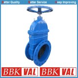 DIN3352 F4 Resilient Seated Gate Valve with Gearbox